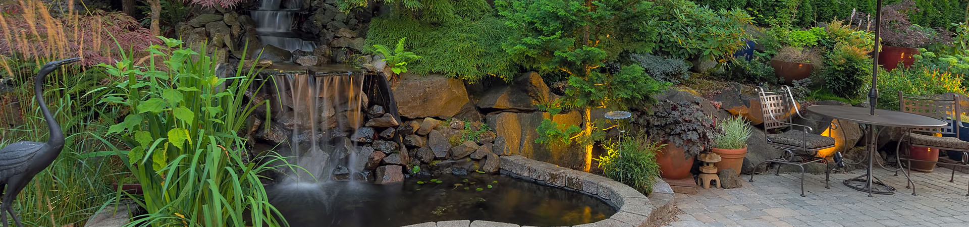 Outdoor Water Features Landscape Waterfalls Ponds In